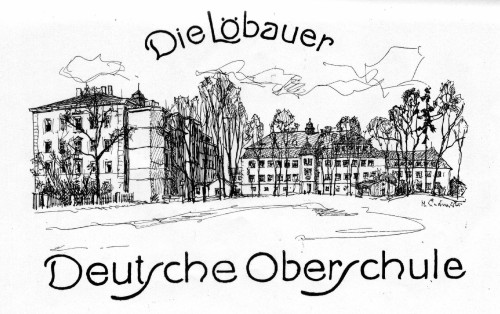 Abbildung entnommen aus der Festschrift "50jähriges Jubiläum der Realschule zu Löbau vom 4.-6. Juni 1926"